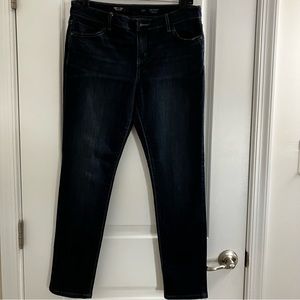 SIMPLY VERA WANG DENIM | skinny midrise blue jeans | size 10P